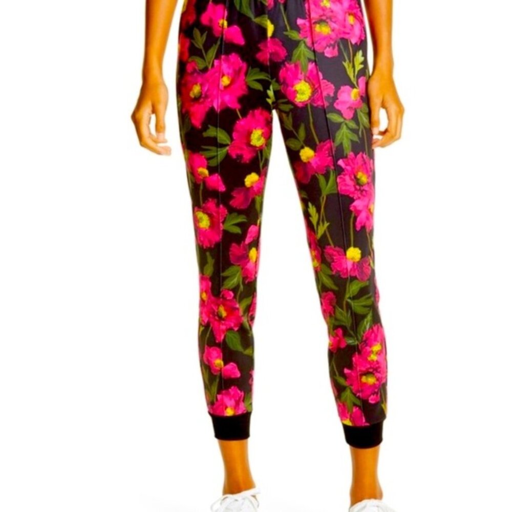 Alice + Olivia Ramora Floral Joggers, Size XS